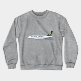 Singapore Airlines Airbus A380 Crewneck Sweatshirt